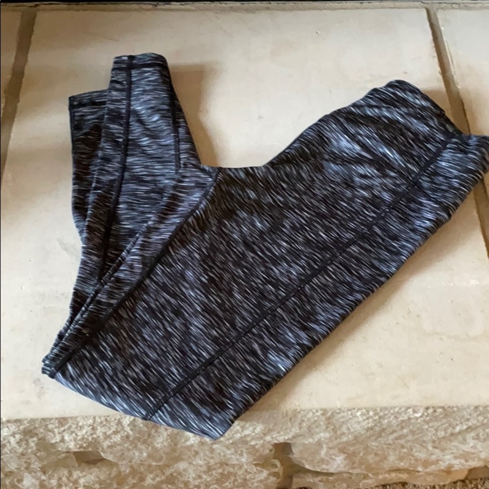 Gray leggings